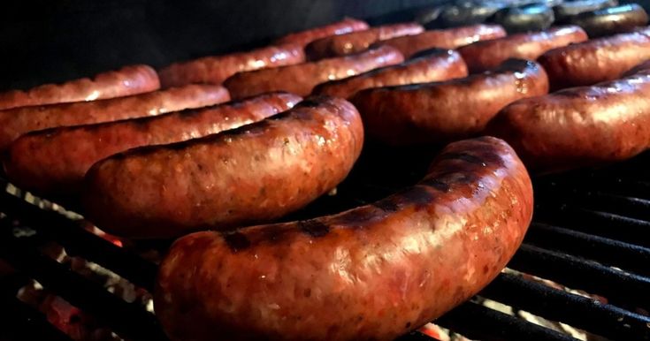 Chorizos a la braza
